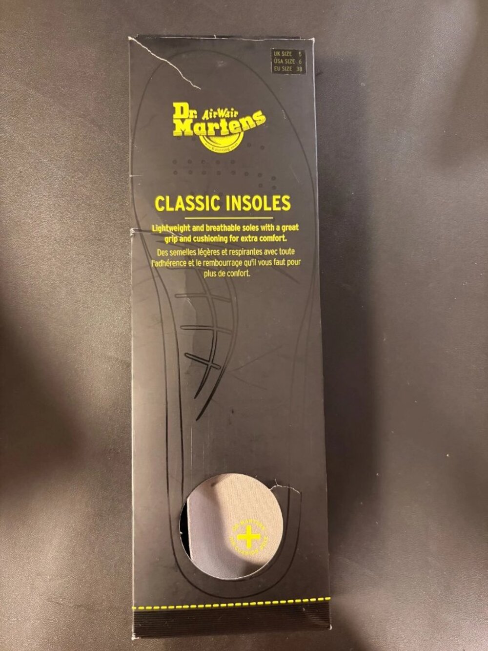 Dr Martens Airwair Classic Insoles Light Breathable Comfort Fit Womens 7/Mens 6